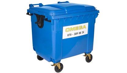1000 liter rolcontainer kunstof PK