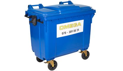 660 liter rolcontainer kunstof PK
