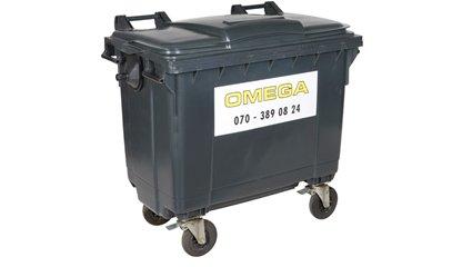 500 liter rolcontainer kunststof